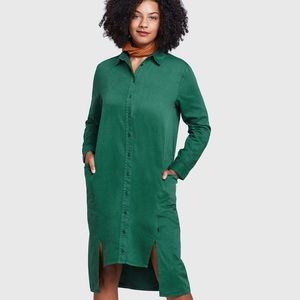 Sway Button-Down Shirt Dress - United By Blue